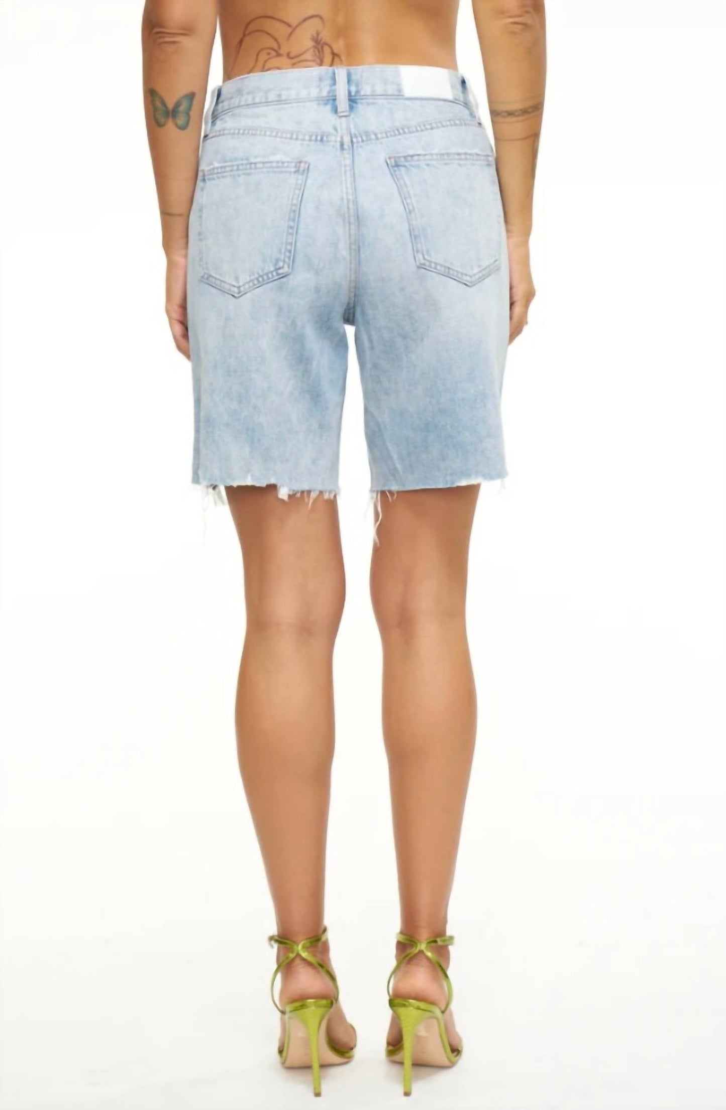 Pistola - KELLY 90S SKATER SHORT - ROTUNDA DISTRESSED