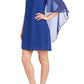 R&M Richards - One Shoulder Short Evening Dress