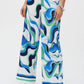 Joseph Ribkoff - High Waist Abstract Trousers