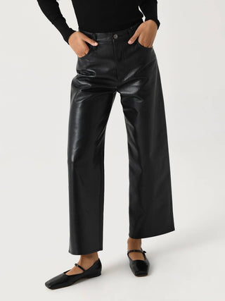 Agolde - Ren Straight Leather Pant Detox