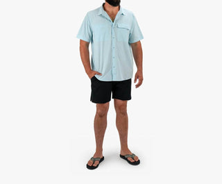 Aftco - Air-o Mesh Short Sleeve Button Down Shirt