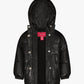 London Fog - Girls Zip-front Heavy Weight Puffer Jacket