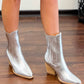 Chinese Laundry - Cali Metallic Block Heel Boots