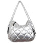 Katydid - Women's Wave Quilted Hobo Tote Bag