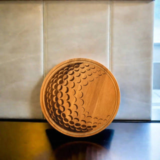 Creative Gifts International - Golf Ball Wood Board - 13"