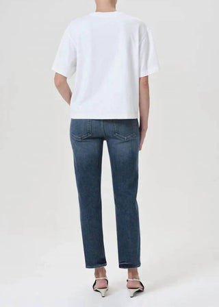 Agolde - Kye Mid Rise Straight Crop Jean