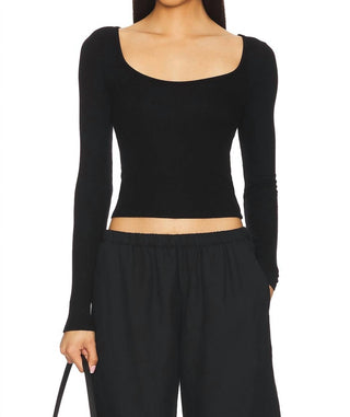 Enza Costa - Silk Knit Ballet Top