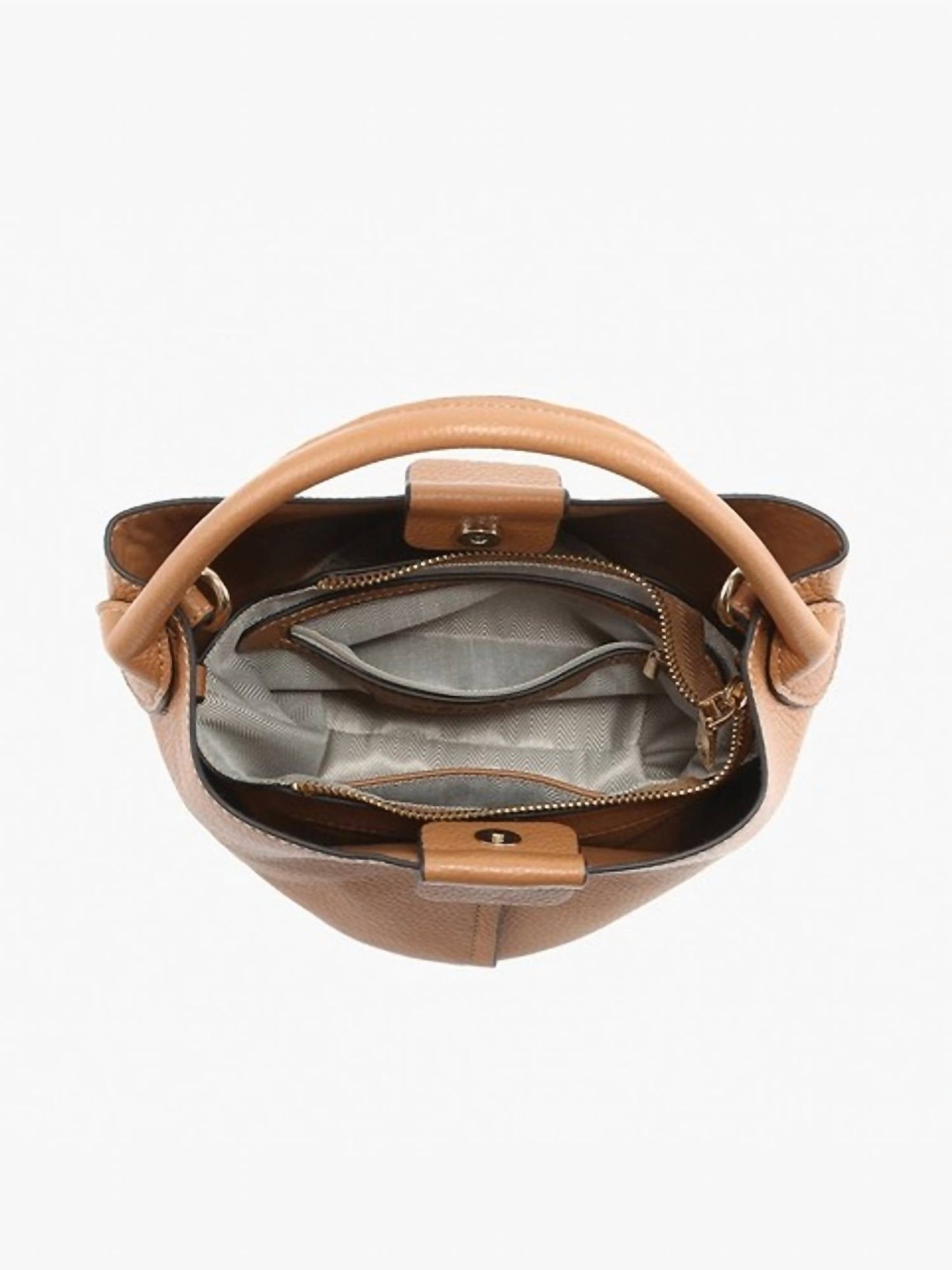 Jen & Co. - Women's Farrah Bucket Bag With Top Handle & Inner Bag