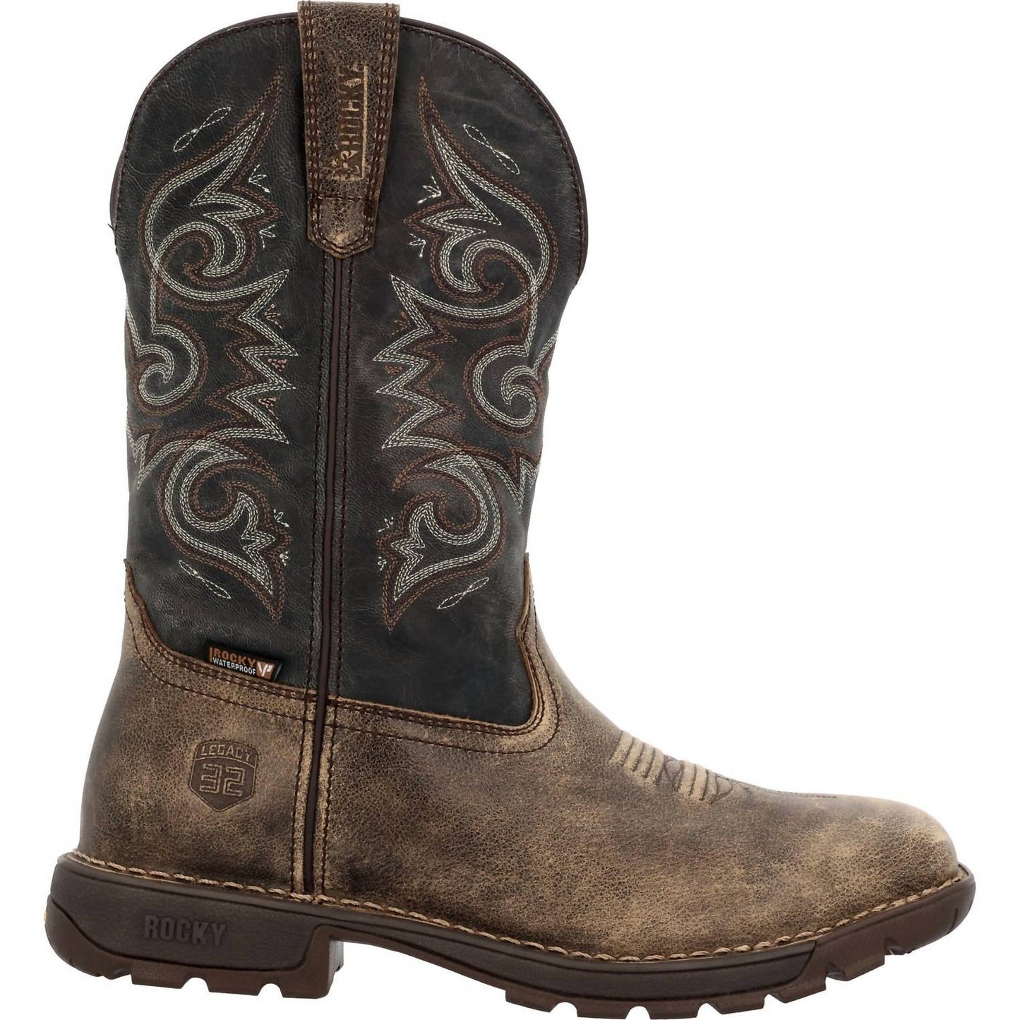 Rocky - Men's Legacy 32 Waterproof Pull-on Work Western Boot
