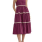 Entro - Ric Rac Trim Midi Dress