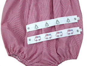 Lullaby Set - Girl's Noah Ribbon Bubble Romper