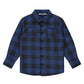Babyface - Boy's Grid Plaid Long Sleeves Shirt