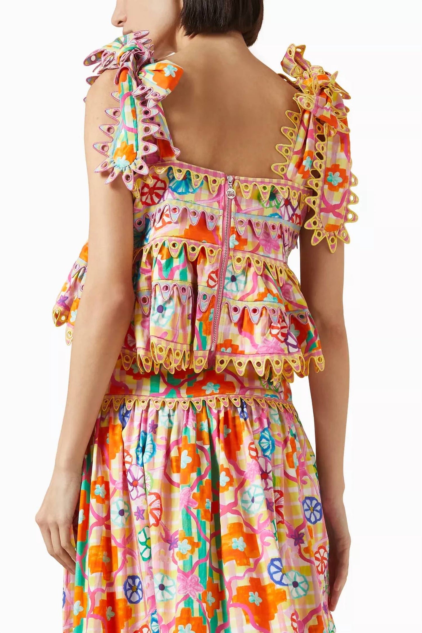 Celia B - Serene Embroidered Top