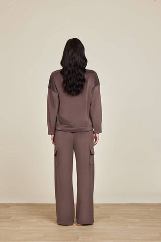 Barefoot Dreams - Luxechic Tuxed Sweatshirt