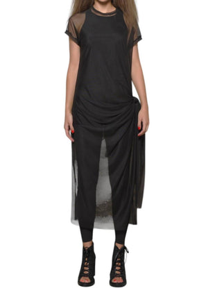 Simply Mila - Mesh Short Sleeve Dress