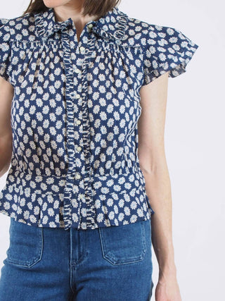 The Great. - Women's Gardenia Top