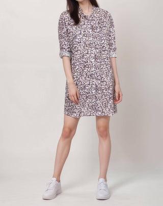Johnny Was - Calme Mandarin Collar Shirt Dress