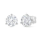 Diana M Jewels - Round Lab-created Diamond Stud Earrings, 1.00 Carat Total Weight