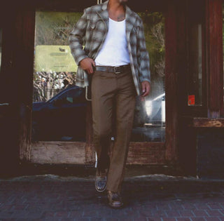 Bedstu - Men's Meander Distressed Leather Belt