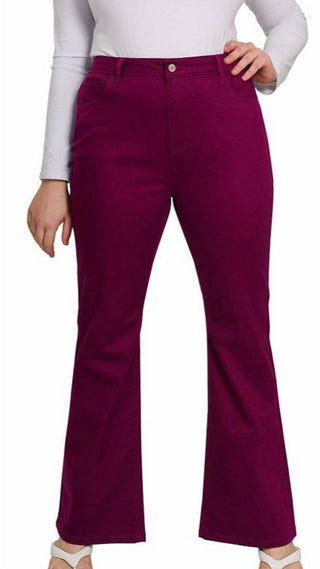 Zenana - Bootcut Colored Denim