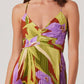 Astr - Blythe Print Midi Dress