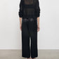 Enza Costa - Linen Open Knit Bateau Sweater