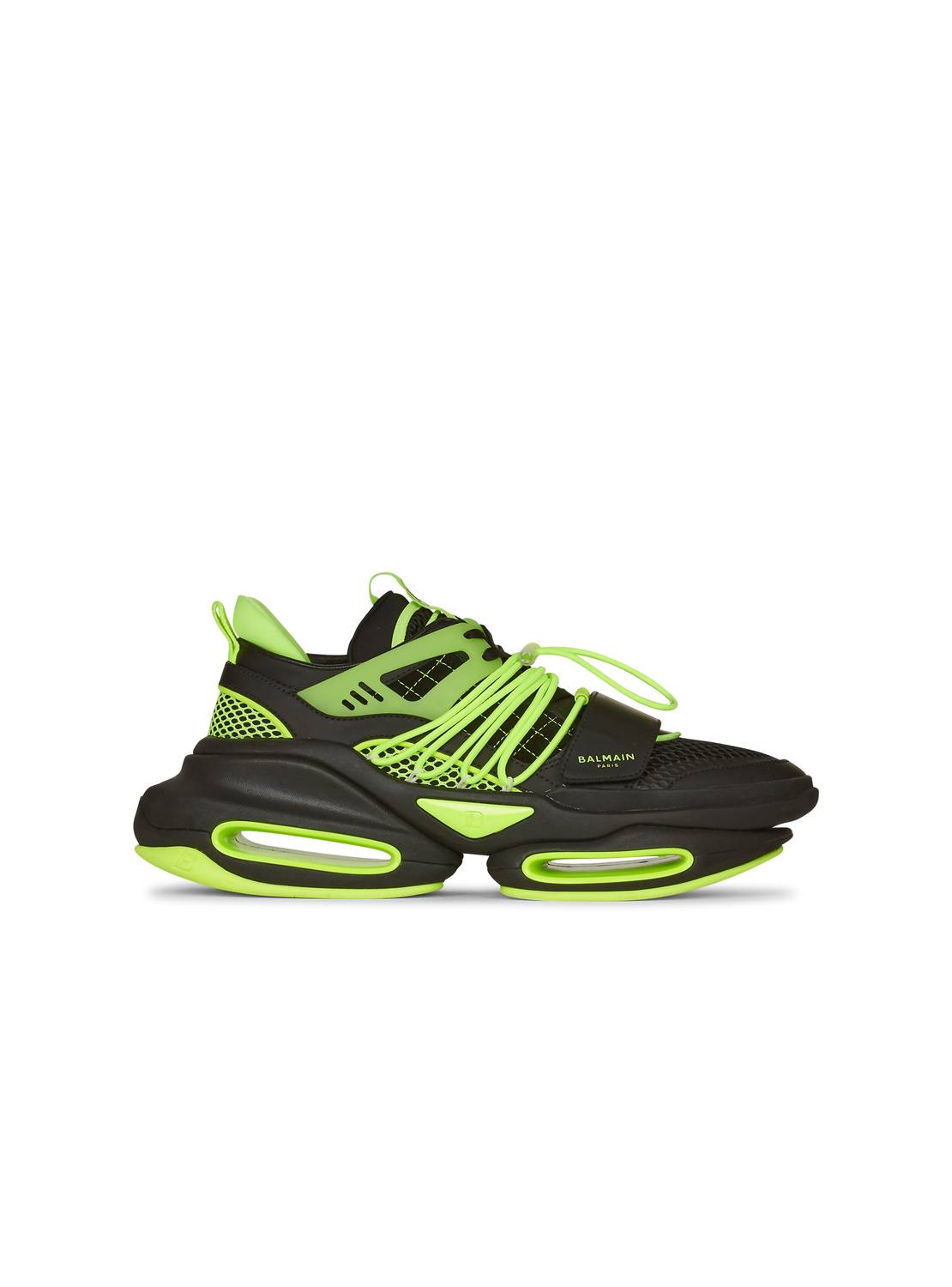 Balmain - Men's Neoprene/mesh B-bold Low-top Sneakers
