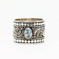 Avenue Chic - Women's Royal Paisley Ring