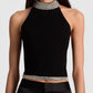 Alice + Olivia - Gatz Embellished Top