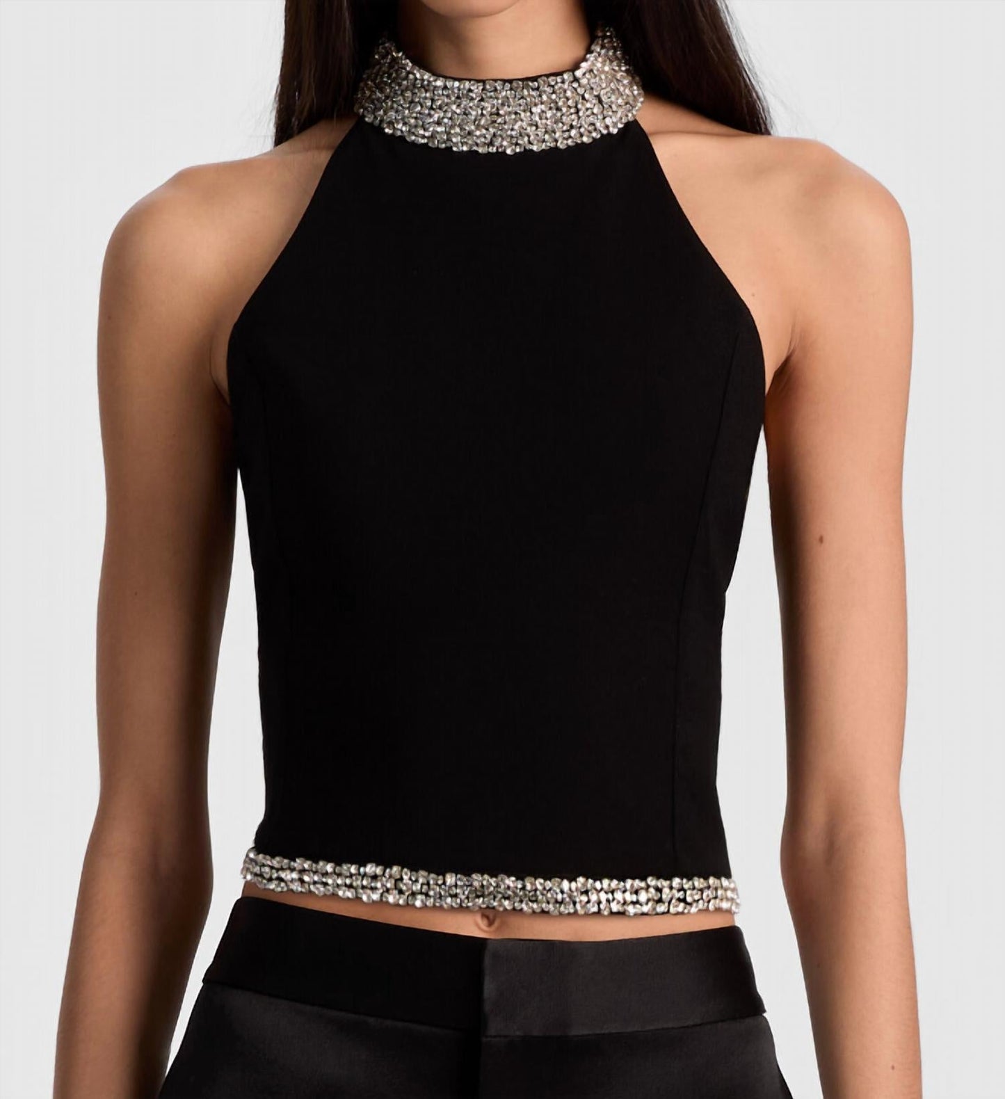 Alice + Olivia - Gatz Embellished Top