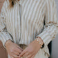 Z Supply - The Perfect Line Stripe Button Down Top