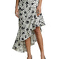 Polo Ralph Lauren - Floral Ruffed Asymmetrical Linen Skirt
