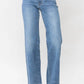 Judy Blue - Mid Rise Wide Leg Jeans