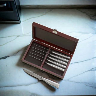 Creative Gifts International - 6 Piece Steak Knife Set
