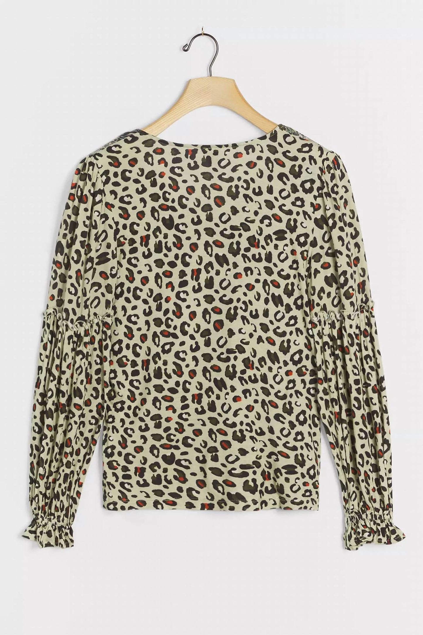 -Bl^Nk- - Sibley Safari Cheetah Print Blouse