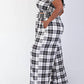 The Curve La - Plus Size Soft Knit Wrap Around Top And Palazzo Pants Set