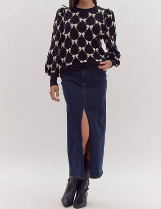 Entro - Bows Forever Sweater