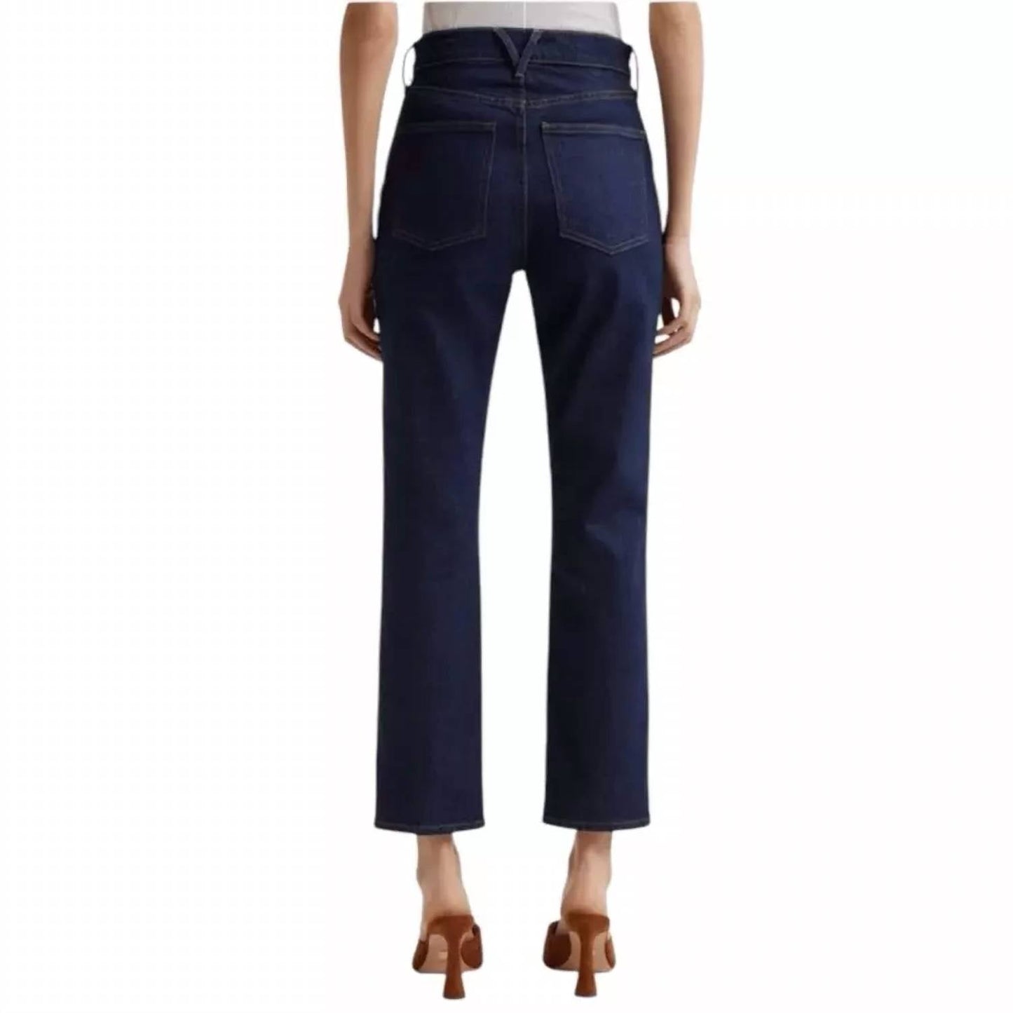 Veronica Beard - Alenah Slim Straight High Rise Jean