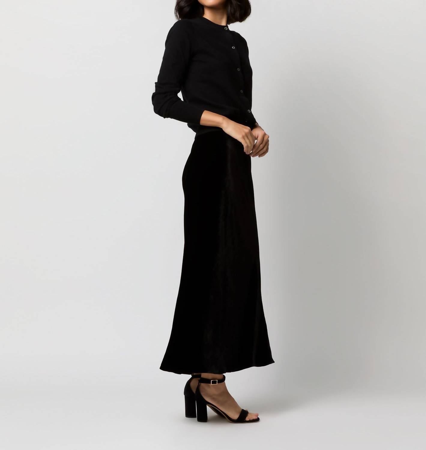 Ann Mashburn - Mare Velvet Skirt