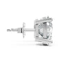 Aamiaa - Women's Oval Shape 4 Prong Push Back Studs
