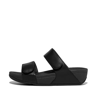 Fitflop - Women's Lulu Adjustable Leather Slide