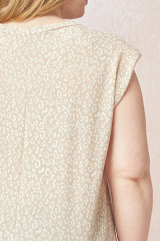 Entro - Leopard Tonal Top