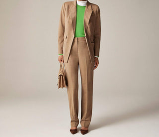 J.Crew - Full-length Kate Pant In Italian Bi-stretch Wool Blend - Tall