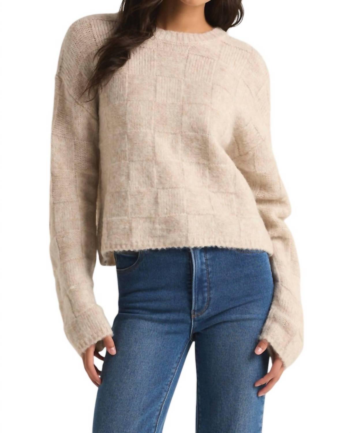 Z Supply - Delilah Check Sweater