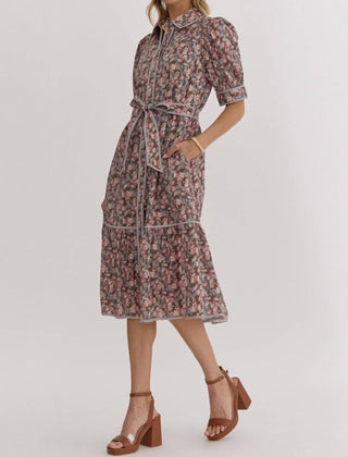 Entro - Falling for Florals Dress