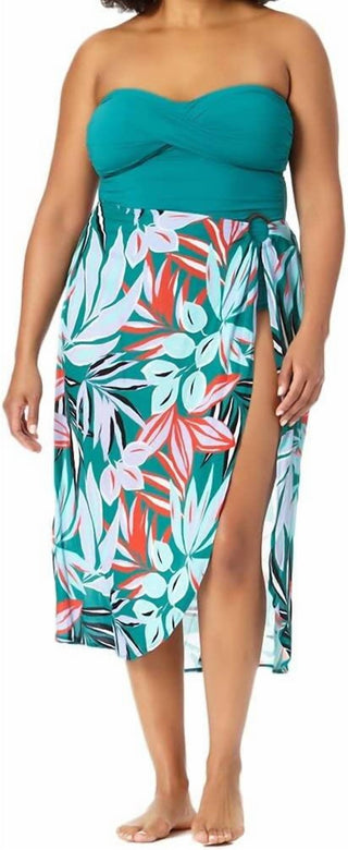 Anne Cole - Women's Pull On Sarong Skirt