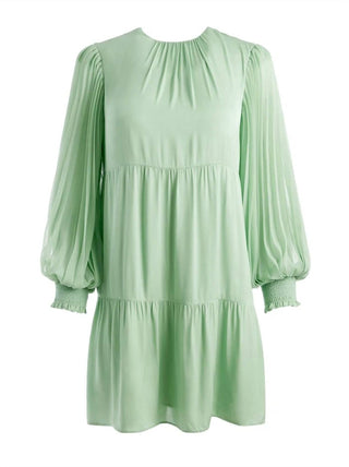 Alice + Olivia - Antonette Crew Neck Mini Dress