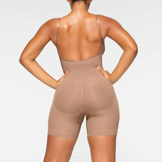Skims - Seamless Sculpt Low Back Mid Thigh Bodysuit