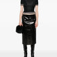 Christopher Esber - Sheer Overlay Loophole Rib Tee