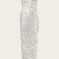 Christopher Esber - Opaline Sequin Strapless Gown